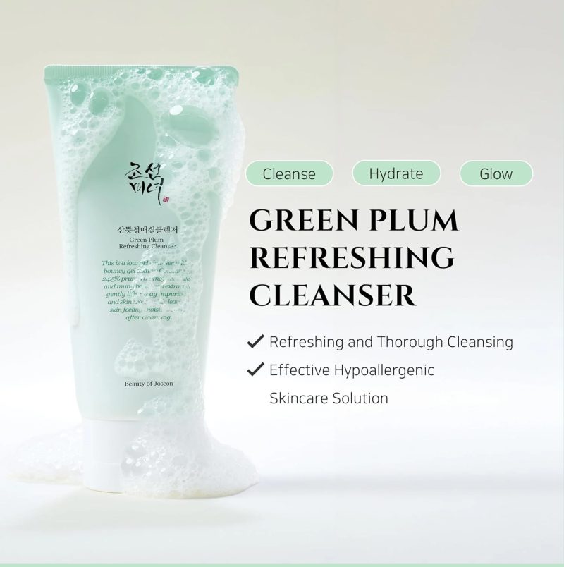 BEAUTY OF JOSEON - Green Plum Refreshing Cleanser 100ml