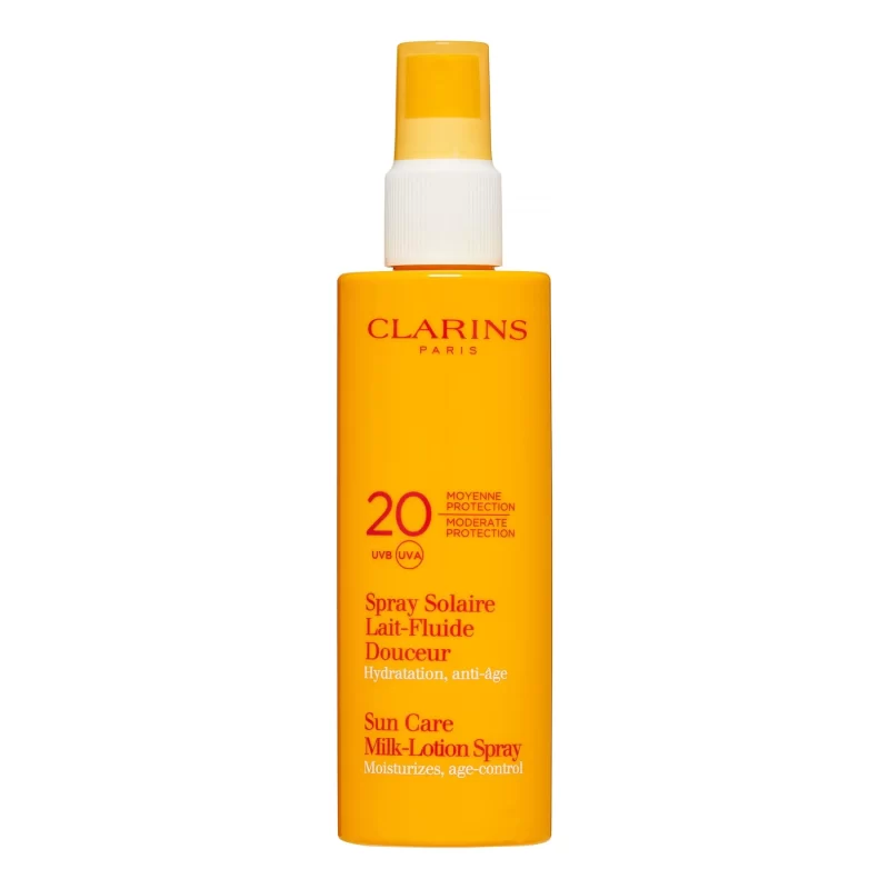 Clarins Sun Care Milk Lotion Spray spf 20 - Image 2
