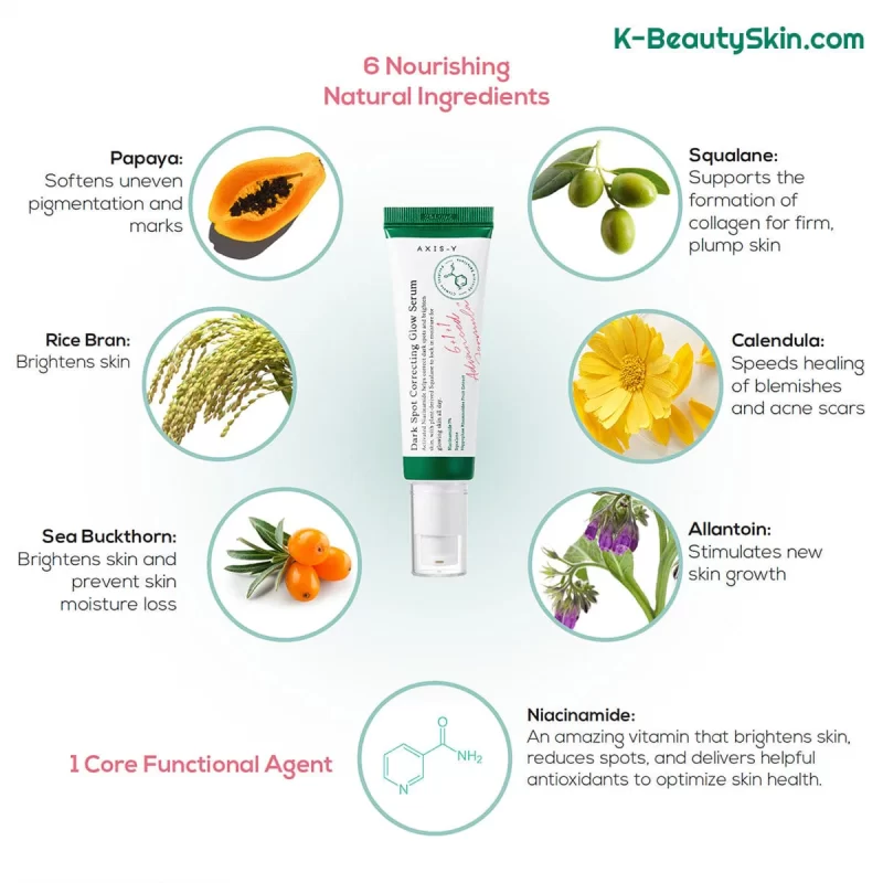 Axis Y Dark Spot Correcting Glow Serum 50ml - Image 2