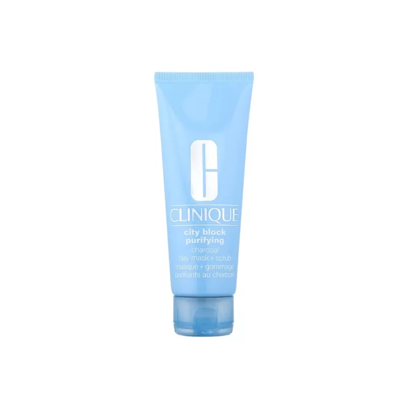 Clinique City Block Purifying Charcoal Clay Mask + Scrub